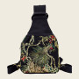 Embroidery Crossbody Bag Women Backpack